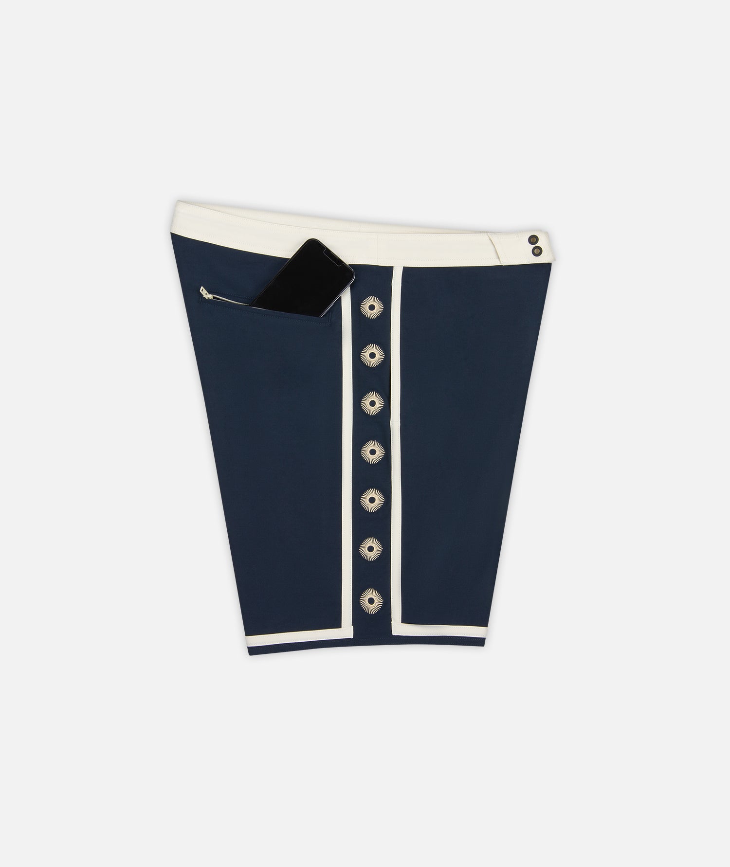 Hudson Hybrid Boardshort - Navy - Jetty
