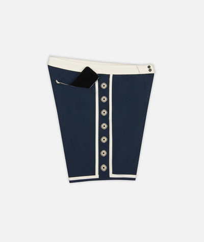 Hudson Hybrid Boardshort - Navy - Jetty