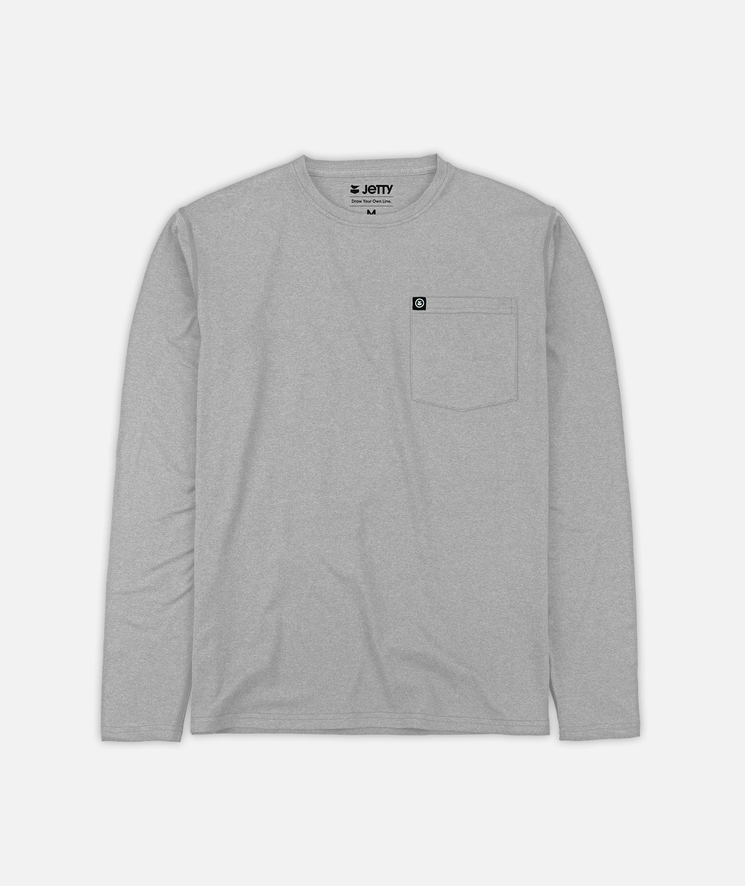 Hydra UV Crewneck - Grey - Jetty