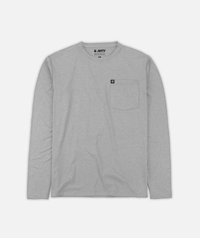 Hydra UV Crewneck - Grey - Jetty
