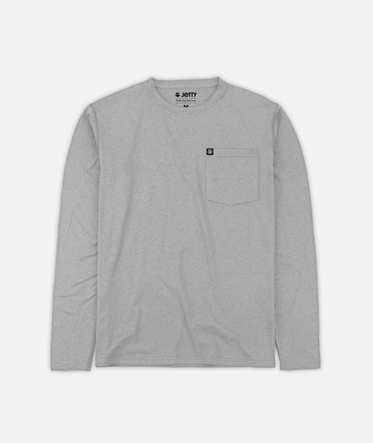 Hydra UV Crewneck - Grey - Jetty