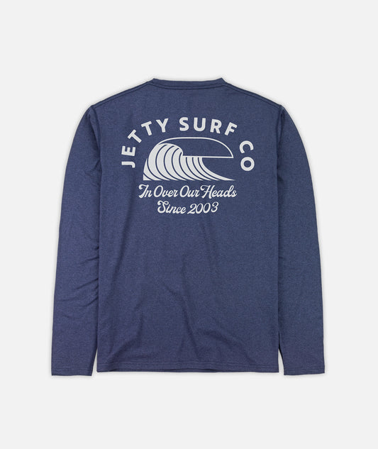 Hydra UV Crewneck - Navy - Jetty