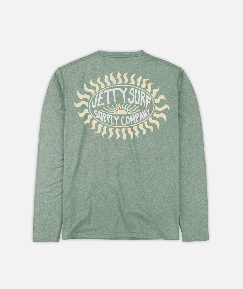Hydra UV Crewneck - Sage - Jetty