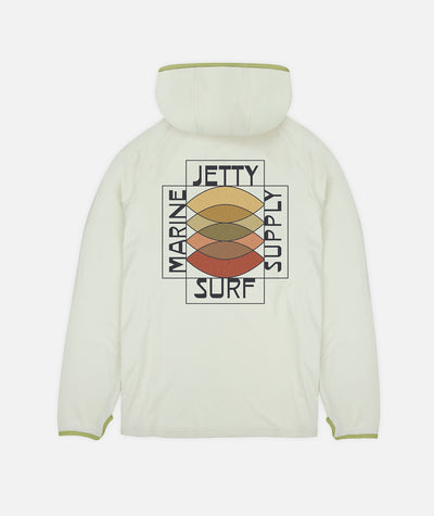 Mahi UV Tech Hoodie - White - Jetty