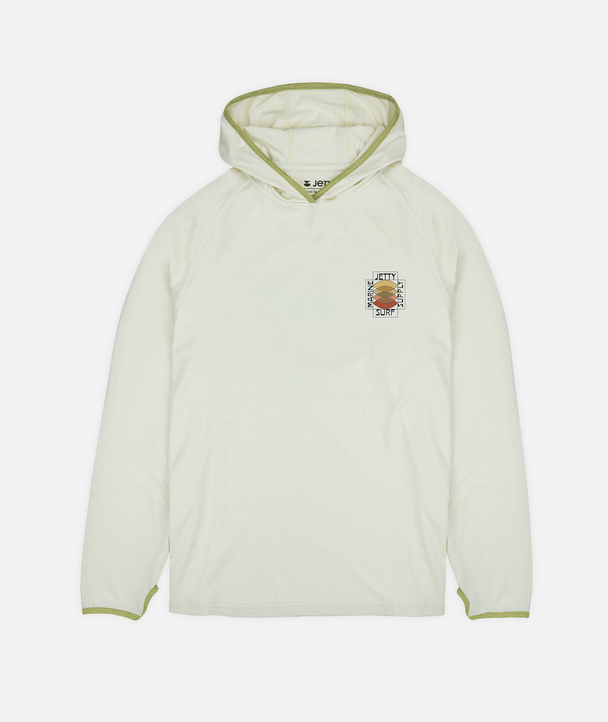 Mahi UV Tech Hoodie - White - Jetty
