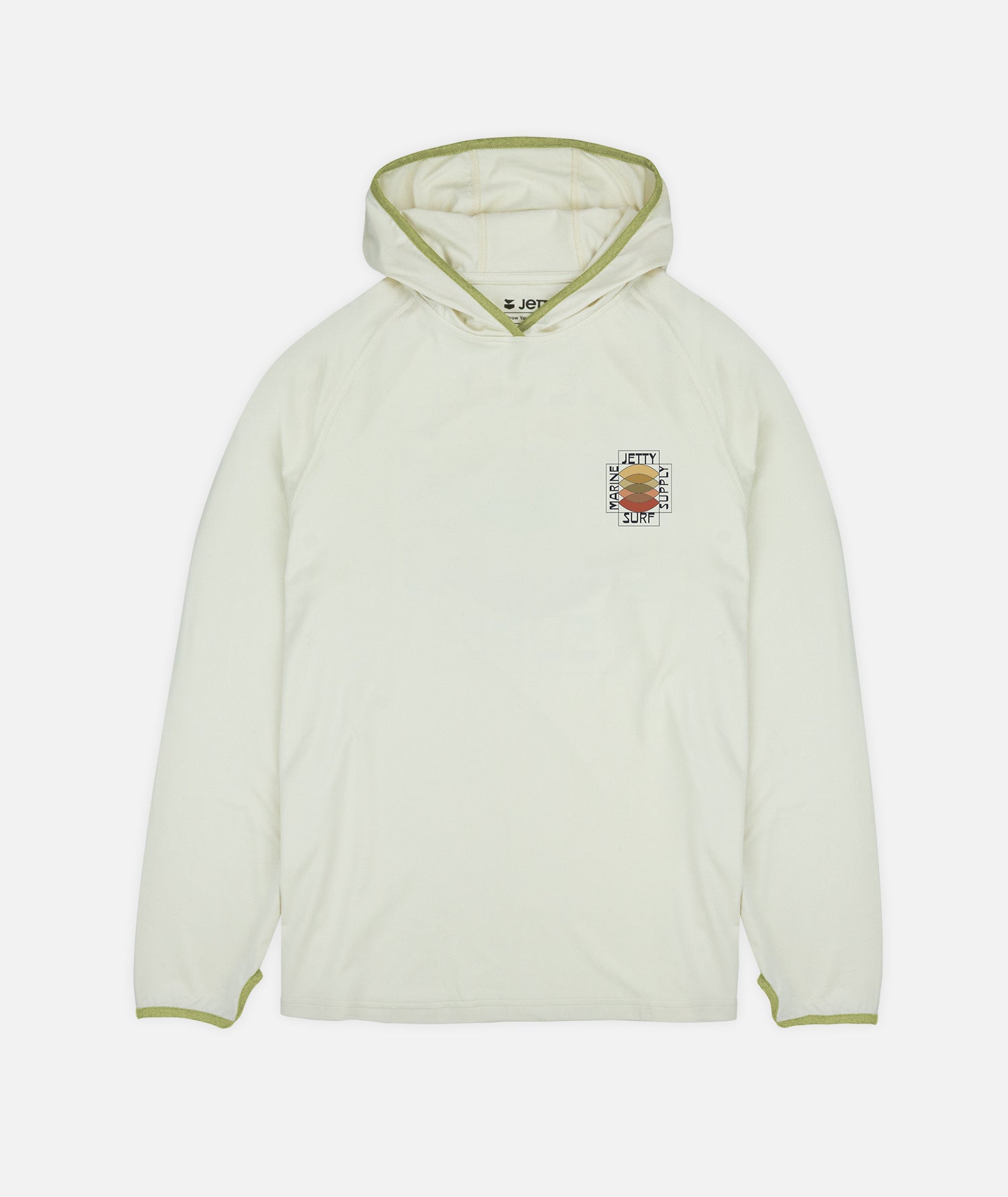 Mahi UV Tech Hoodie - White - Jetty
