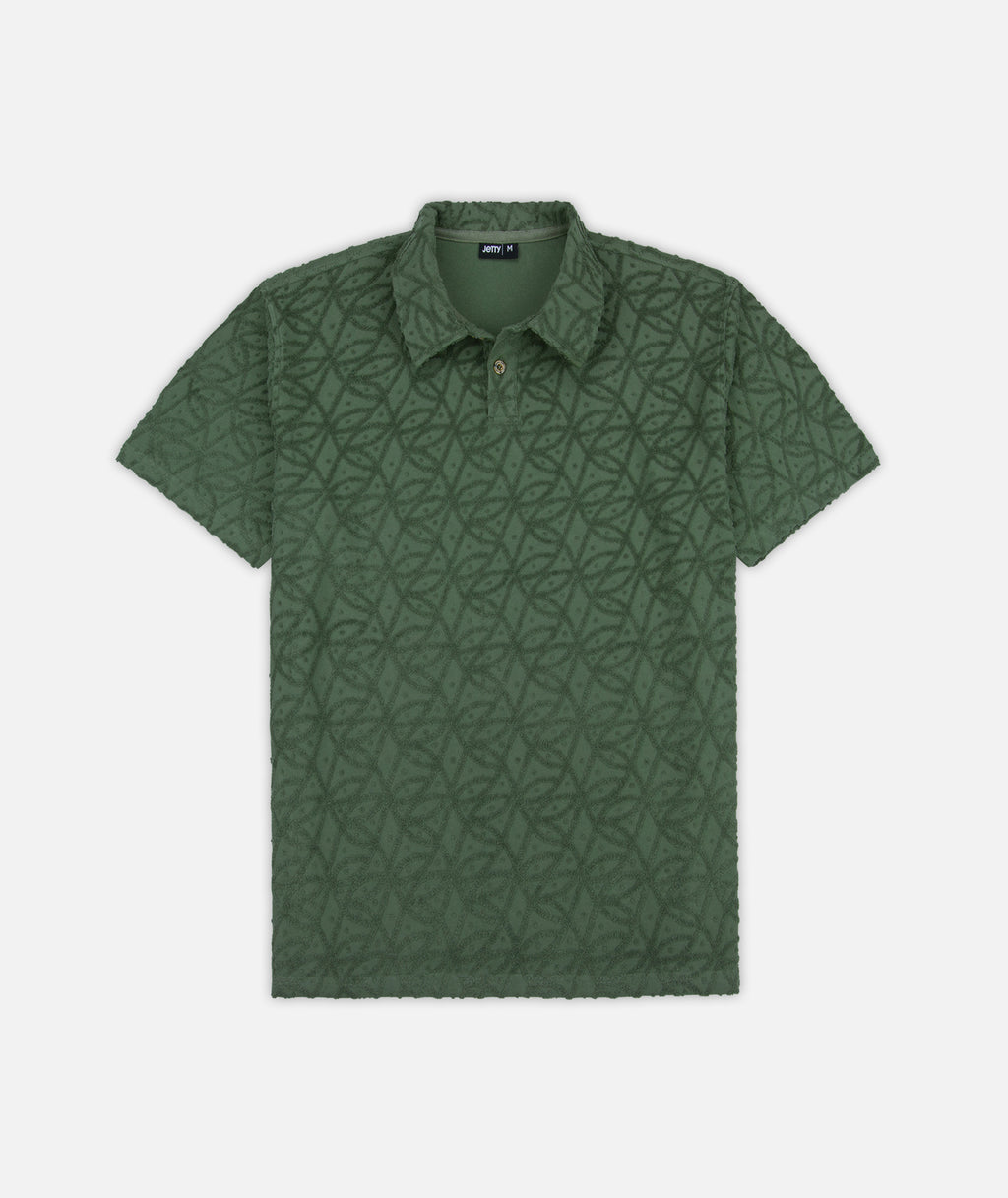 Manahawkin Polo - Olive - Jetty