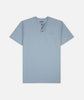 Mariana Slub Henley - Light Blue - Jetty