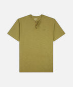 Mariana Slub Henley - Olive - Jetty