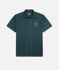 Marshall Embroidered Linen Shirt - Blue - Jetty