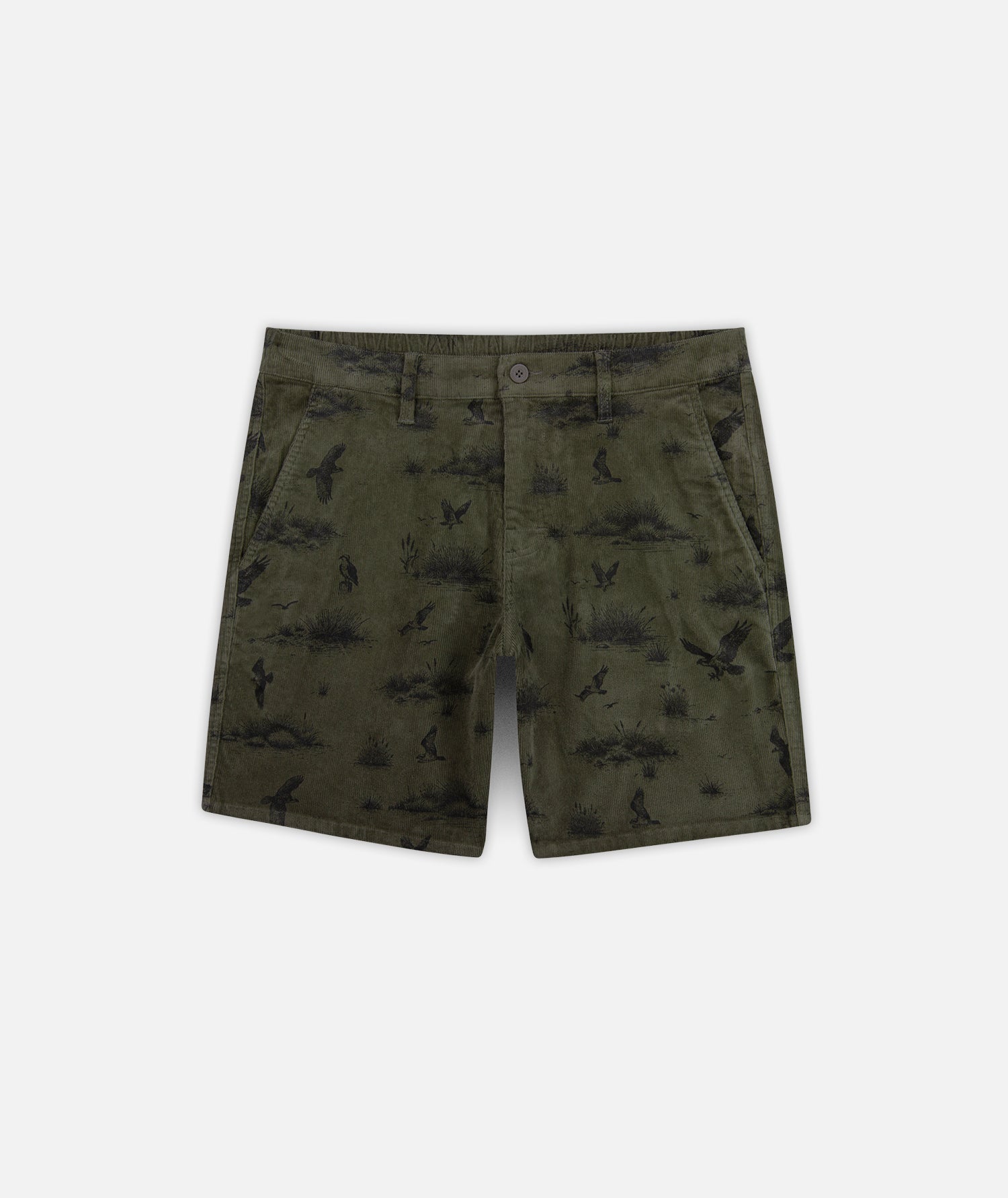 Midship Cord Walkshort - Marsh Green - Jetty