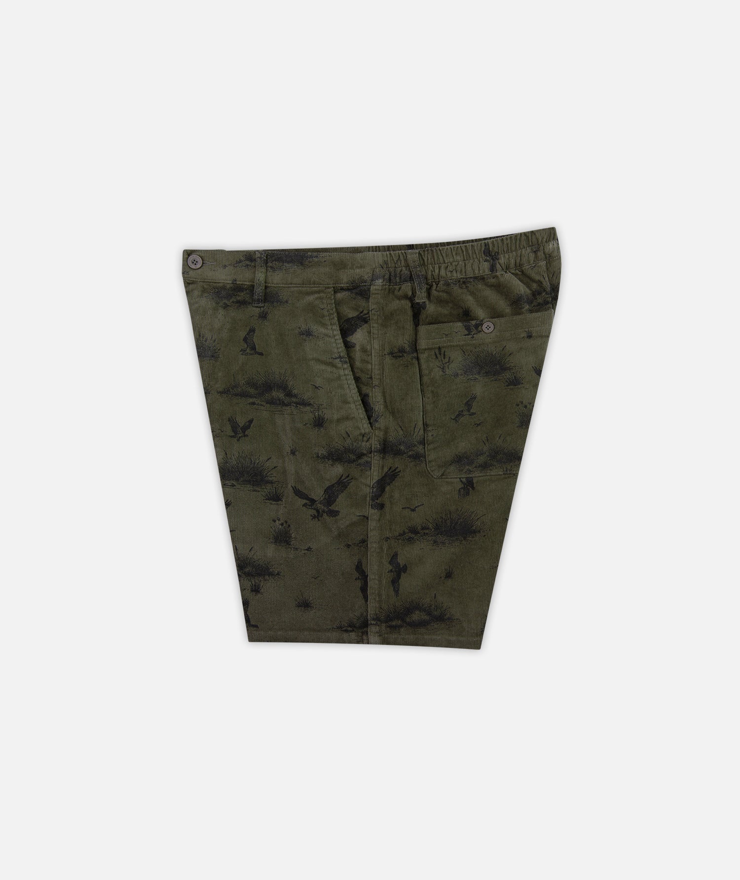 Midship Cord Walkshort - Marsh Green - Jetty