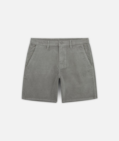 Midship Cord Walkshort - Grey - Jetty