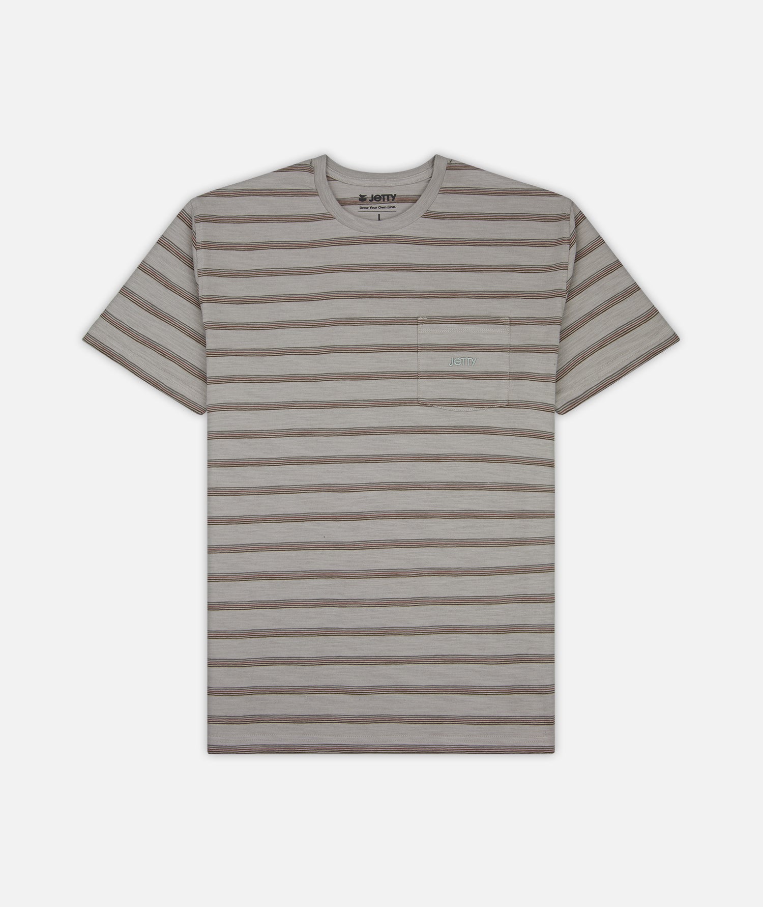 Pehala Slub Premium Tee - Brown - Jetty