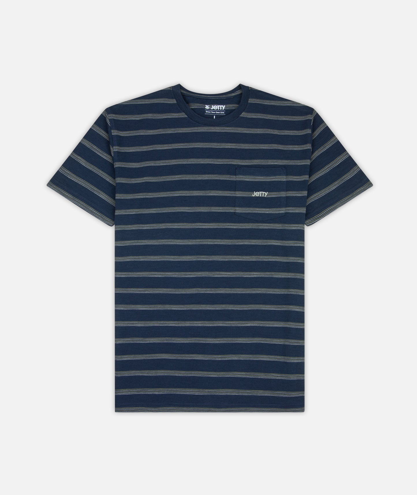 Pehala Slub Premium Tee - Navy Blue - Jetty