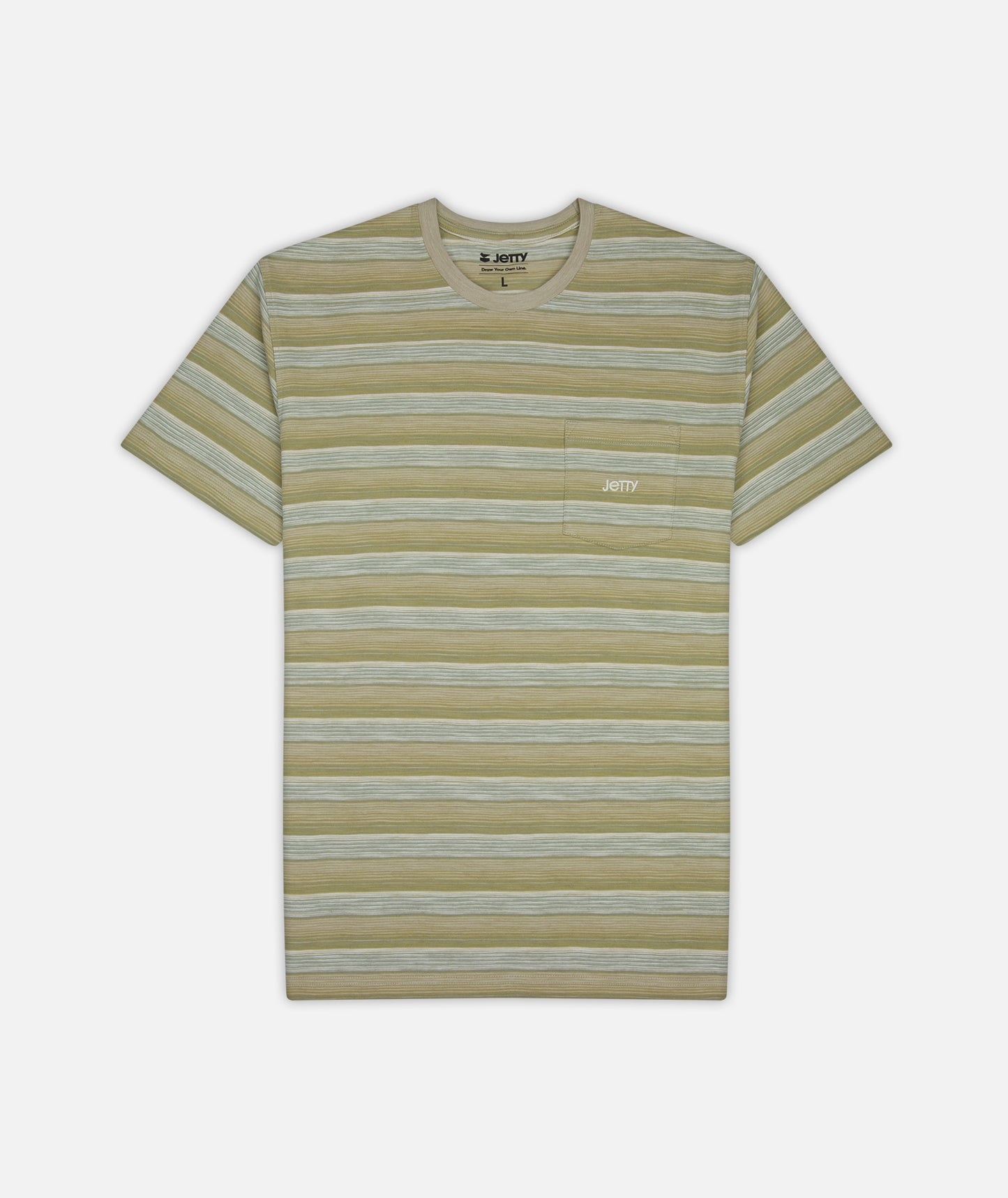 Pehala Slub Premium Tee - Sage - Jetty