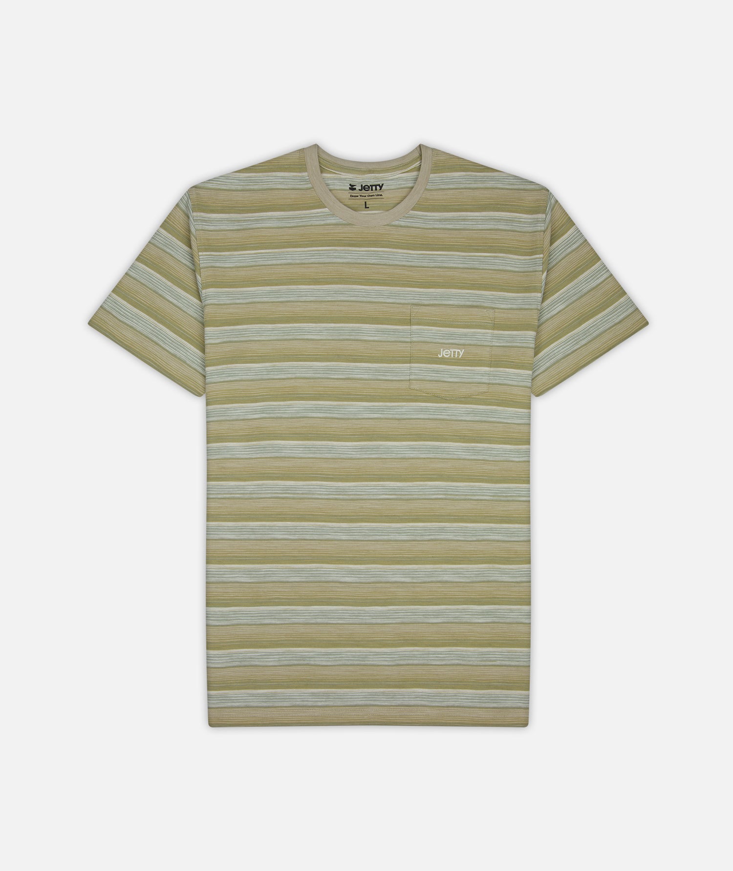 Pehala Slub Premium Tee - Sage - Jetty