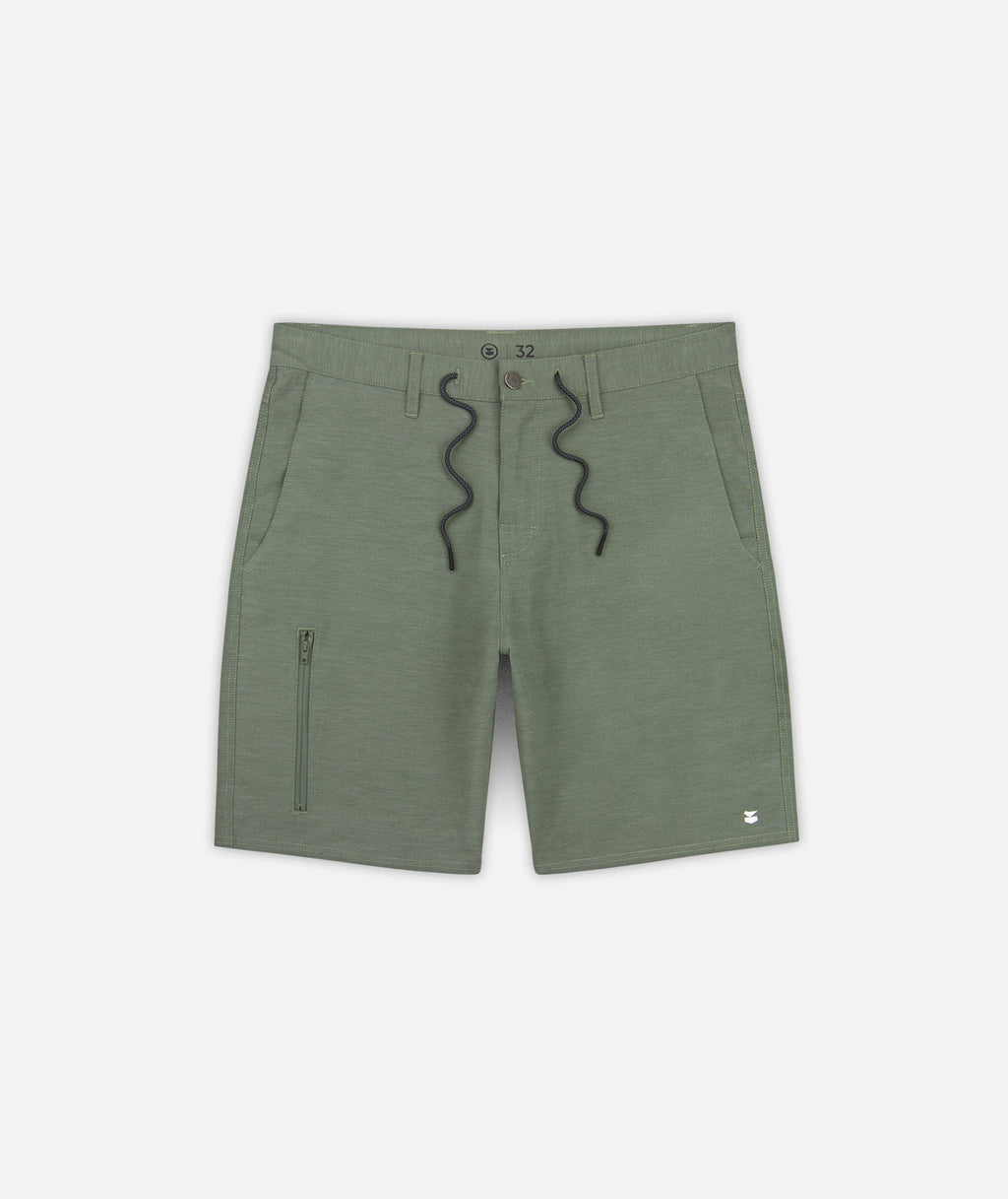 Polywog Hybrid Walkshort - Agave - Jetty