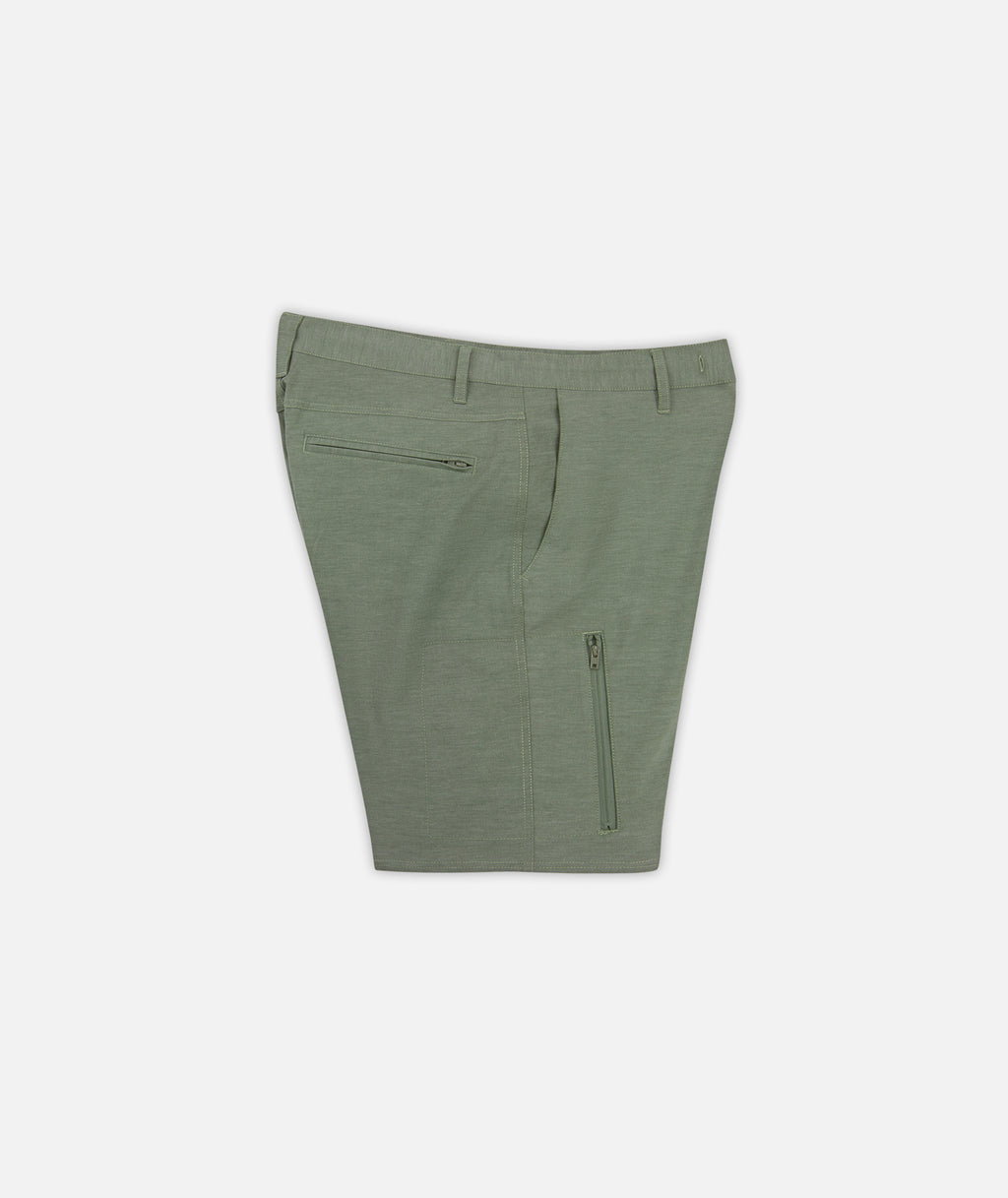 Polywog Hybrid Walkshort - Agave - Jetty