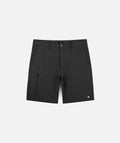 Polywog Hybrid Walkshort - Black - Jetty