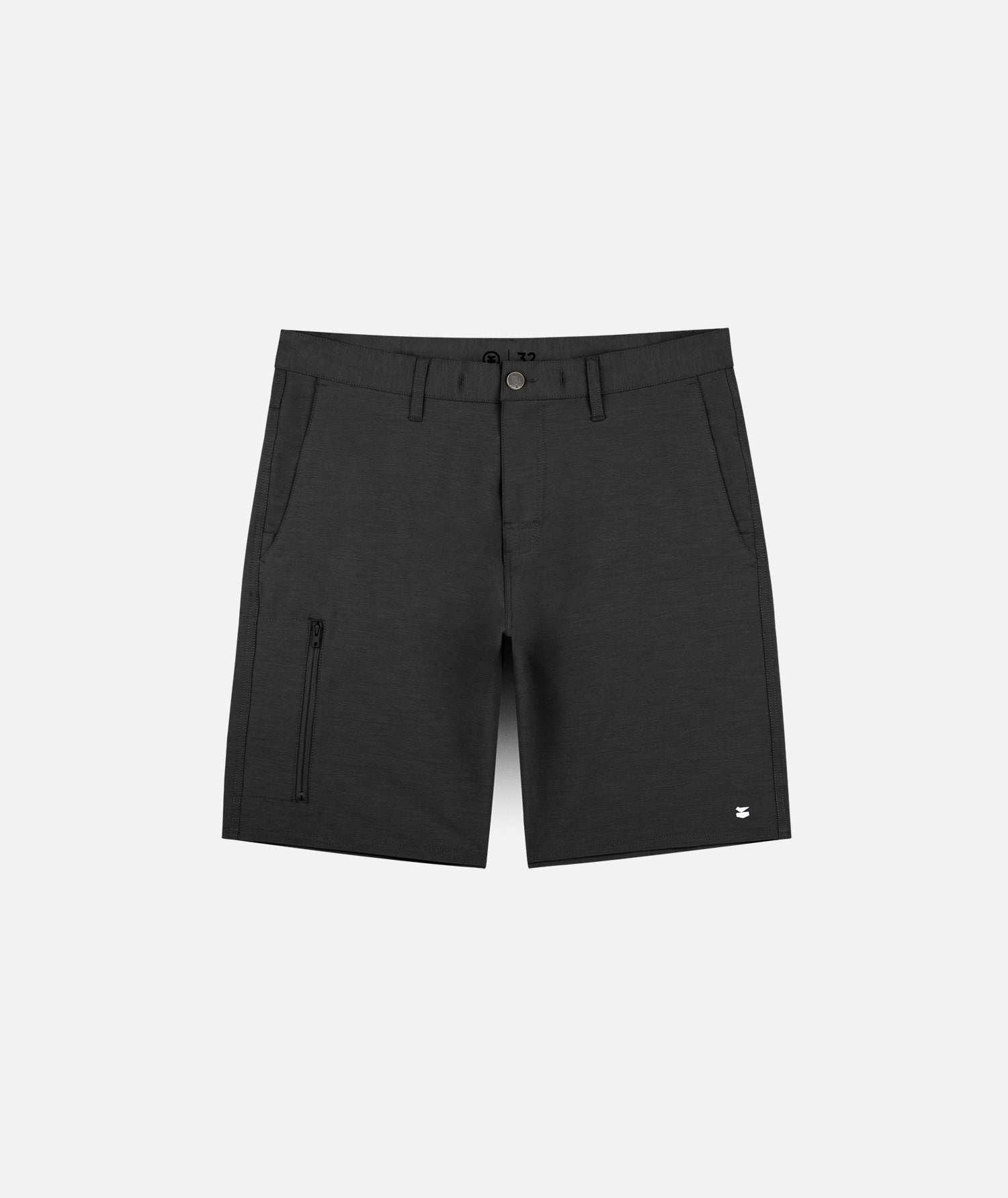 Polywog Hybrid Walkshort - Black - Jetty