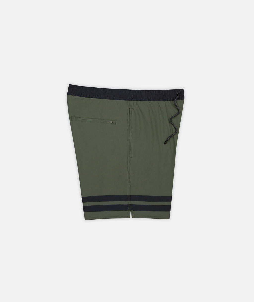 Reckoner Lined Short - Olive - Jetty