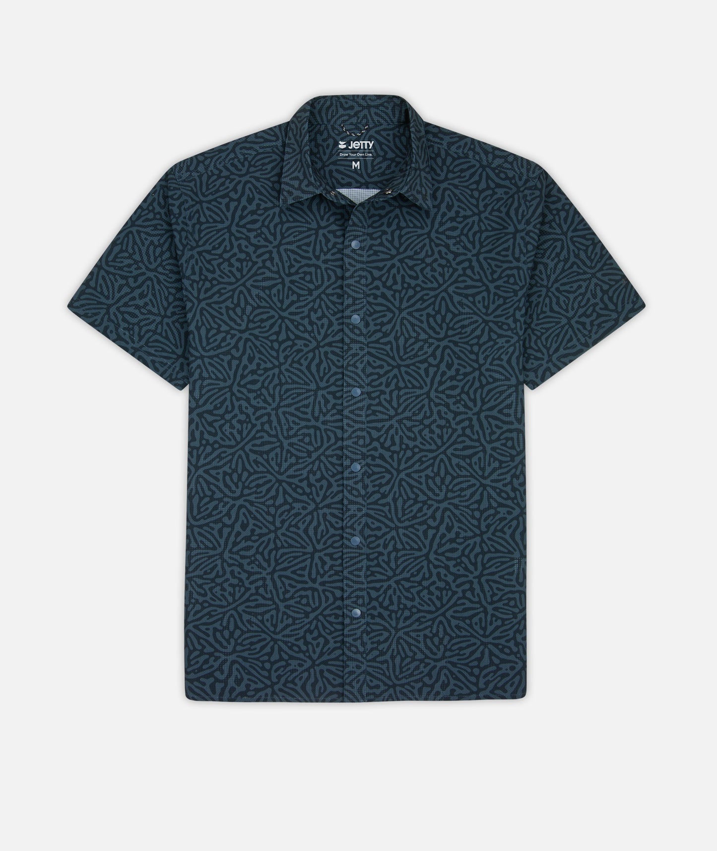 Sandspit Tech Woven Shirt - Navy - Jetty