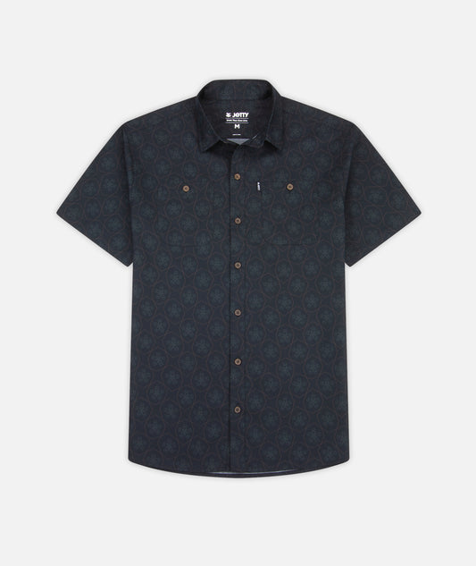Seabrite Cotton Shirt - Black - Jetty