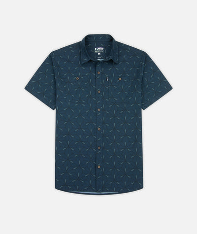 Seabrite Cotton Shirt - Navy - Jetty
