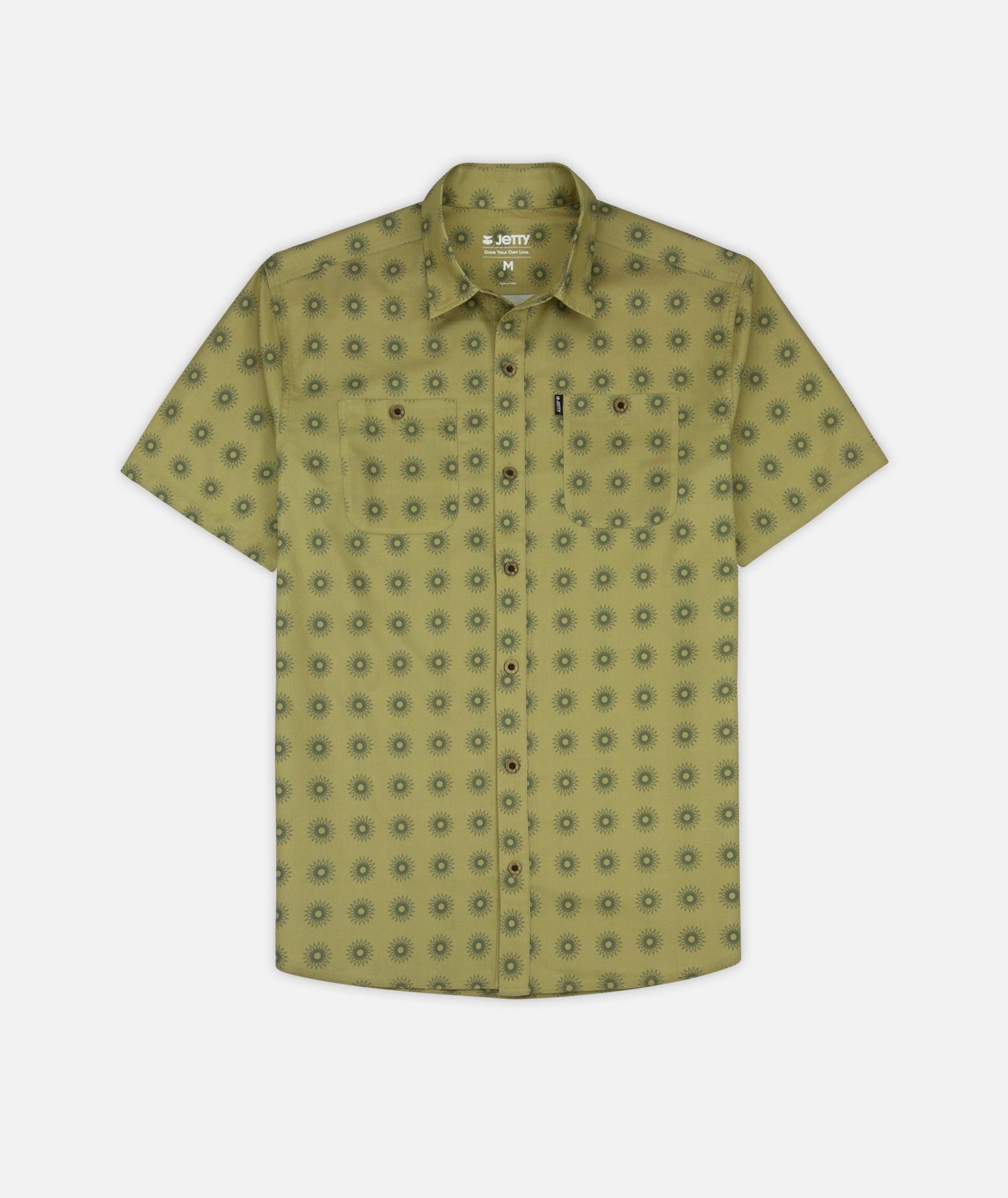 Seabrite Cotton Shirt - Olive - Jetty