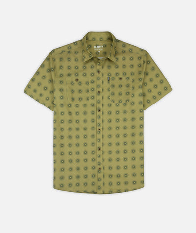Seabrite Cotton Shirt - Olive - Jetty