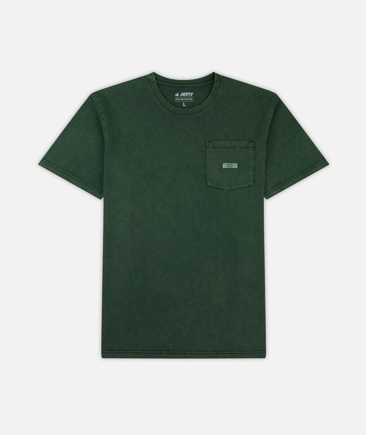 Tanker Tee - Green - Jetty