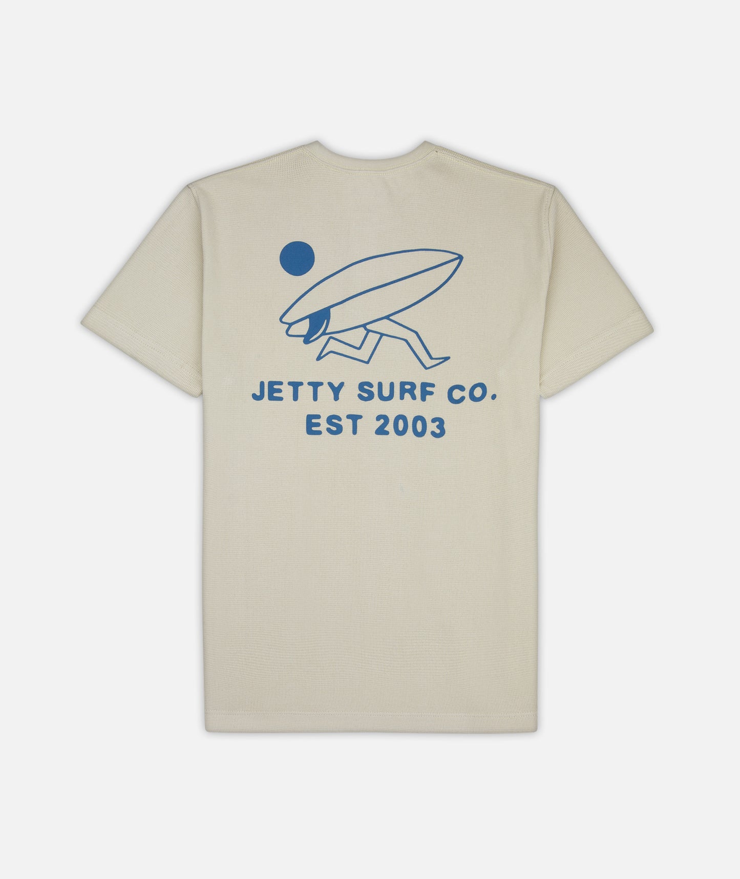 Trench Waffle Tee - White