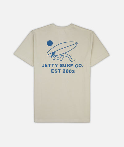 Trench Waffle Tee - White