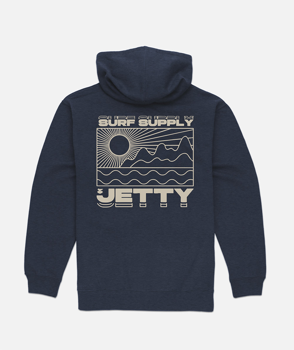 Rayflow Hoodie - Navy - Jetty