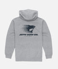 Speedshark Hoodie - Heather Grey - Jetty