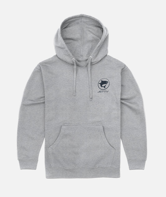 Speedshark Hoodie - Heather Grey - Jetty