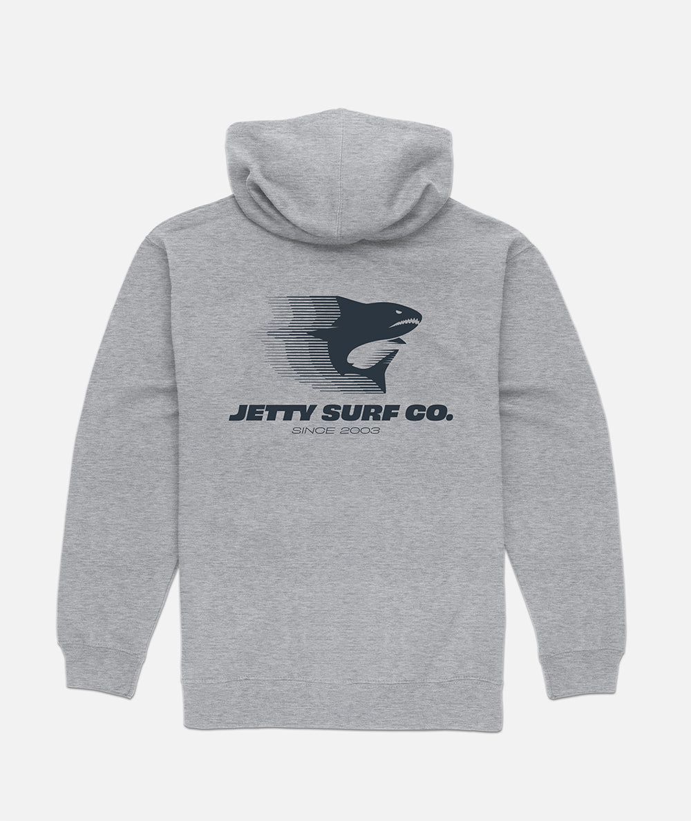 Speedshark Zippy - Heather Grey - Jetty