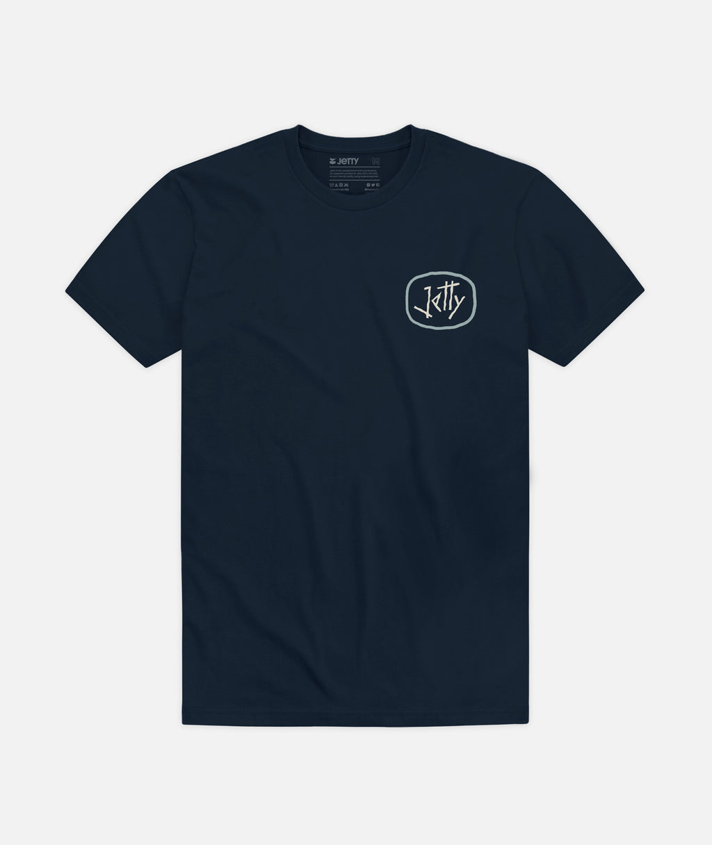 Davy Tee - Navy - Jetty