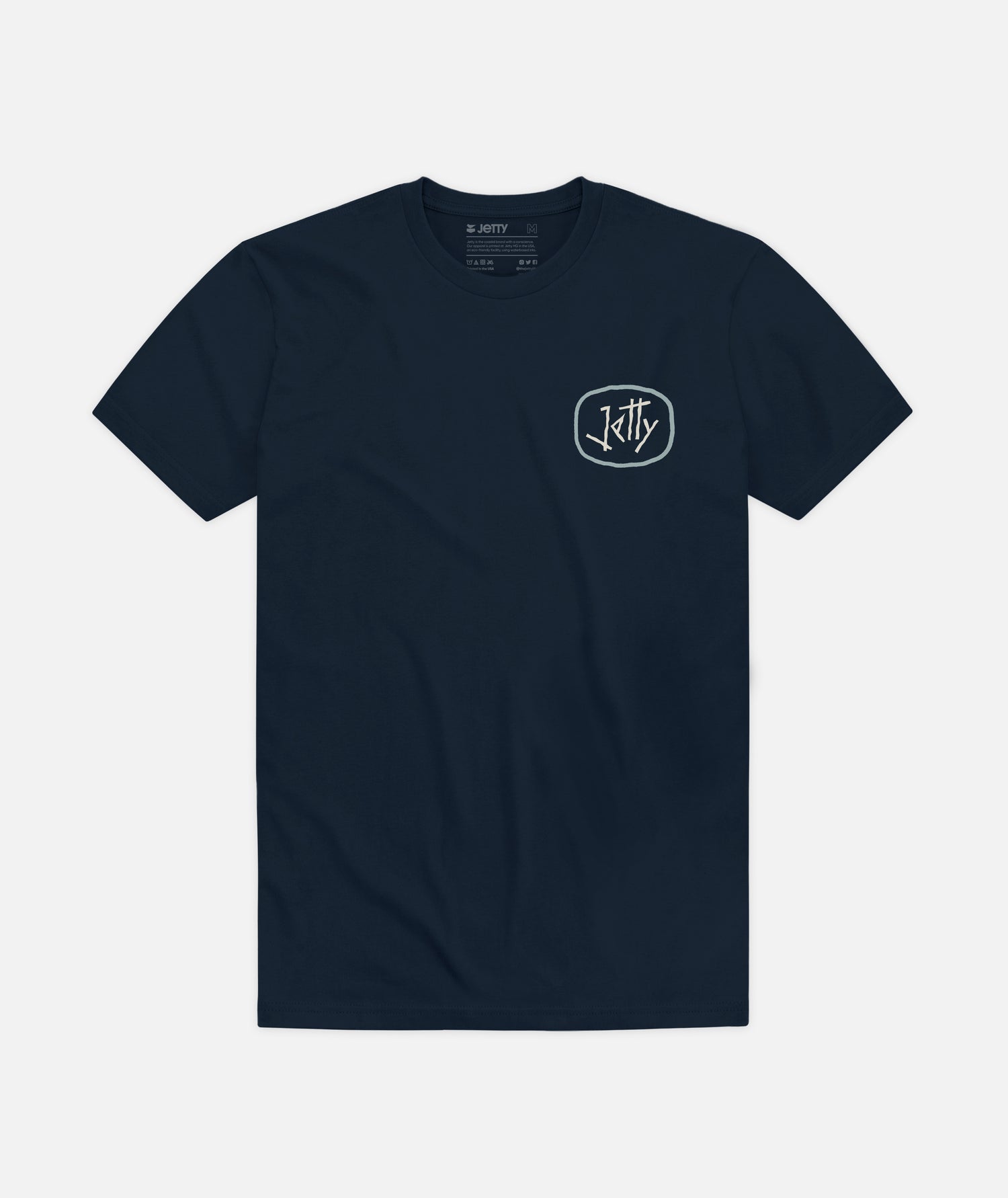 Davy Tee - Navy - Jetty