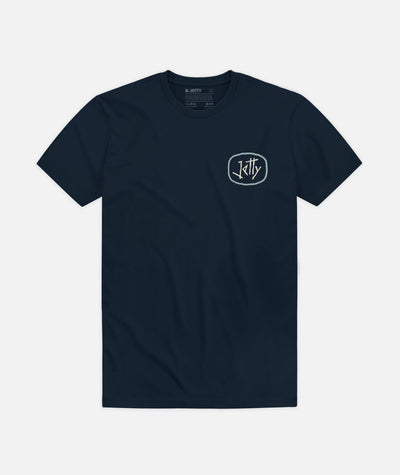 Davy Tee - Navy - Jetty