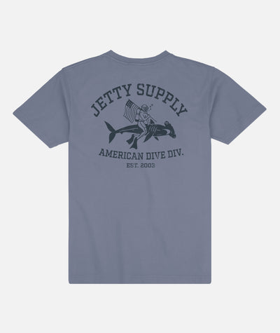 Division Tee - Blue Horizon