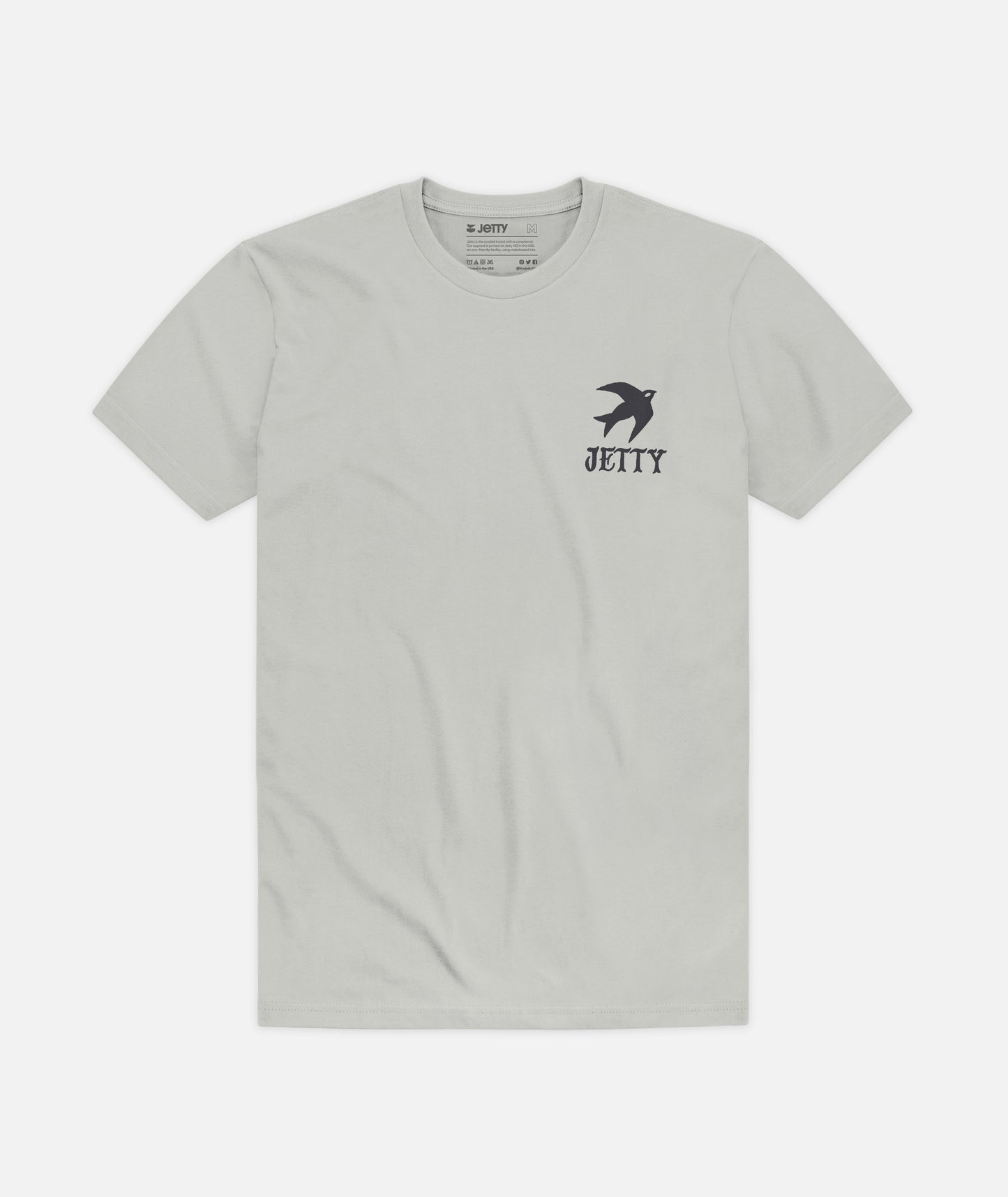 Eastwing Tee - Heather Cement - Jetty