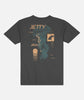 Jelly Glitch Tee - Pirate Black - Jetty