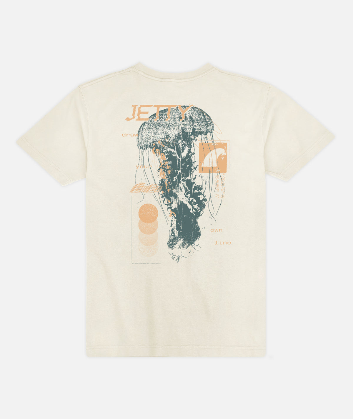 Jelly Glitch Tee - Vintage White