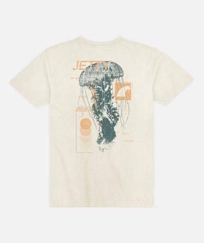 Jelly Glitch Tee - Vintage White