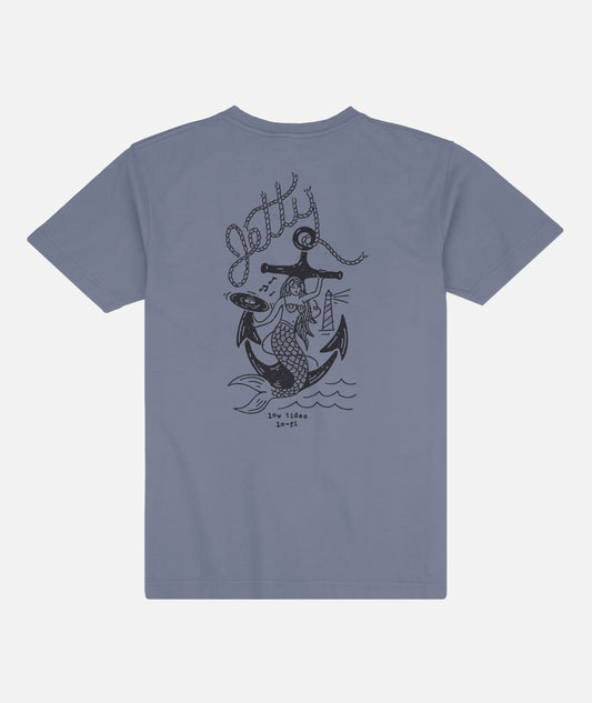 Low Tides LoFi Tee - Blue Horizon
