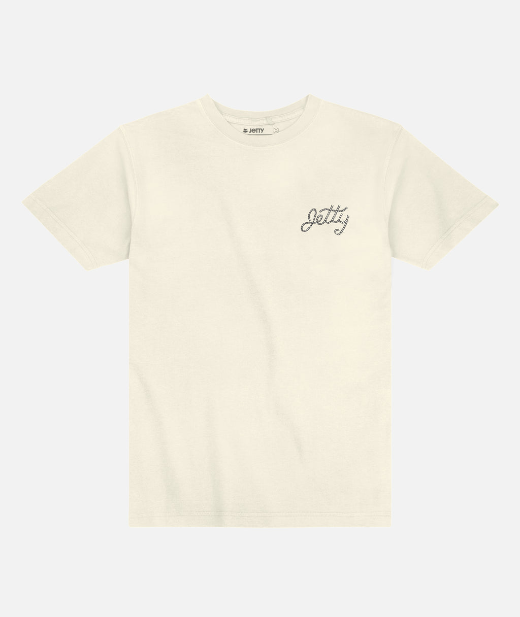 Low Tides Lo-Fi Tee - Vintage White - Jetty