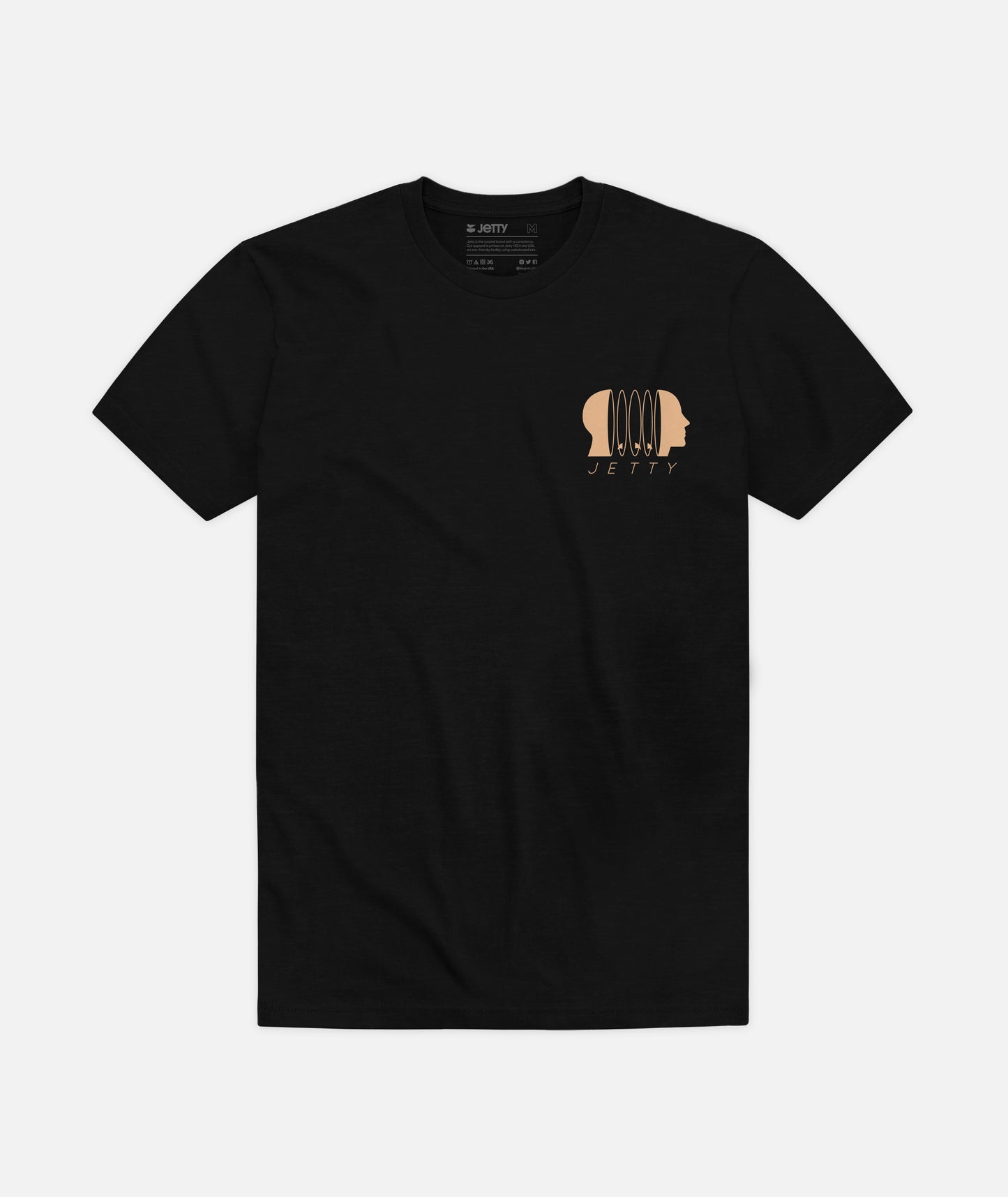 Mindset Tee - Vintage Black - Jetty