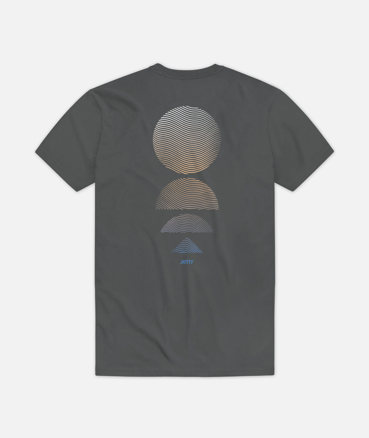 Mirage Tee - Asphalt - Jetty